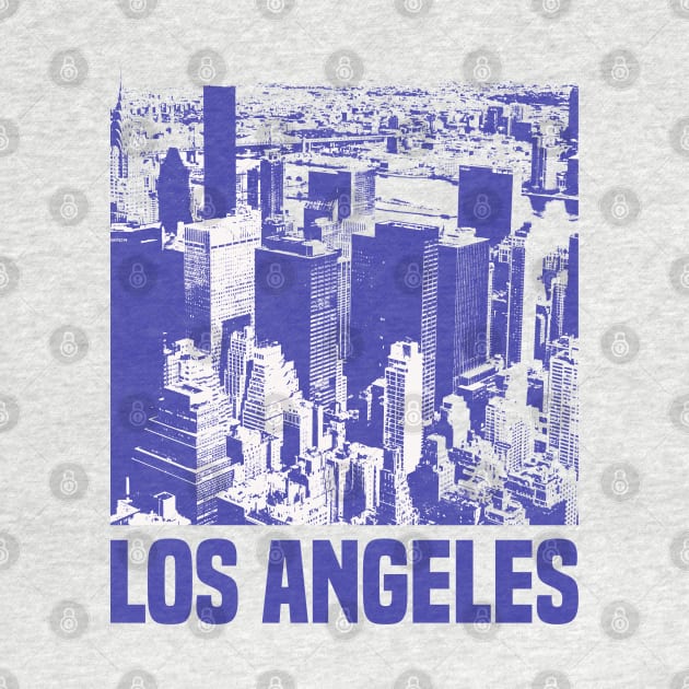 Los Angeles City by Den Vector